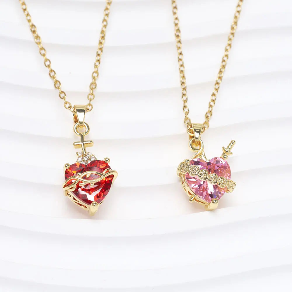 FaithAura™ Heart Of Faith Necklace ✝️💖