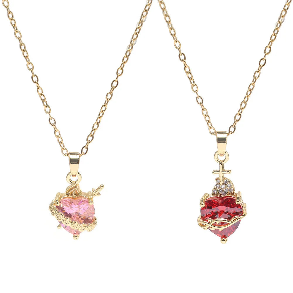 FaithAura™ Heart Of Faith Necklace ✝️💖
