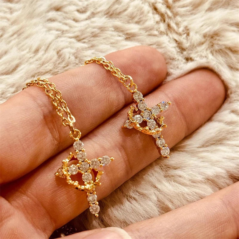 FaithAura™ Crown of Faith Necklace✨