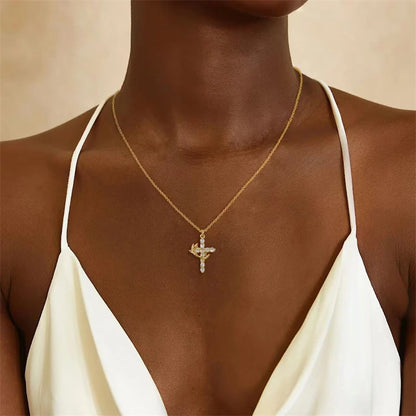 FaithAura™ Crown of Faith Necklace✨