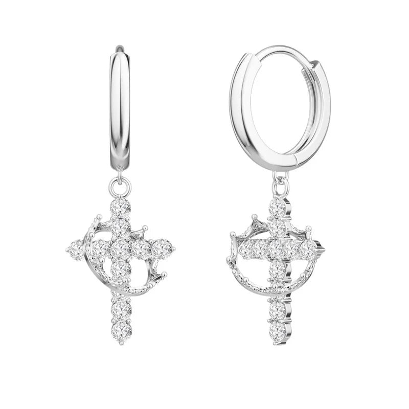 FaithAura™ Crown of Grace Earrings✨