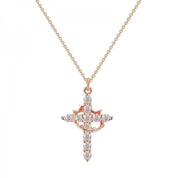 FaithAura™ Crown of Faith Necklace✨