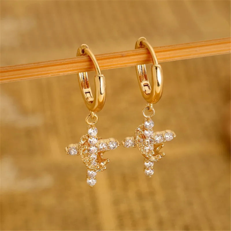 FaithAura™ Crown of Grace Earrings✨