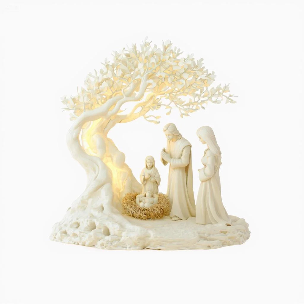 FaithAura™ Tree Of Light Nativity ✨🌟
