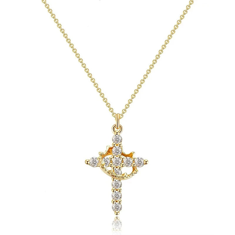 FaithAura™ Crown of Faith Necklace✨