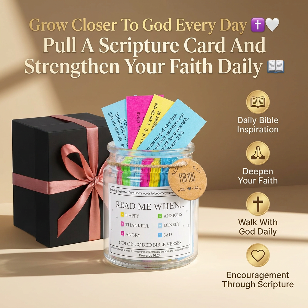 FaithAura™ Jar of Blessings 🤍✨